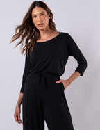 BLUSA GOLA CARECA PRETO