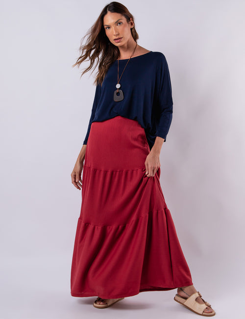BLUSA GOLA CARECA MARINHO