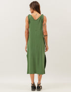 Vestido Esmeralda Verde Militar