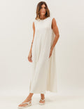 Vestido Longo Clara Off White
