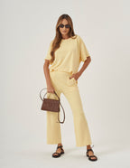 Conjunto Elisa Amarelo Manteiga