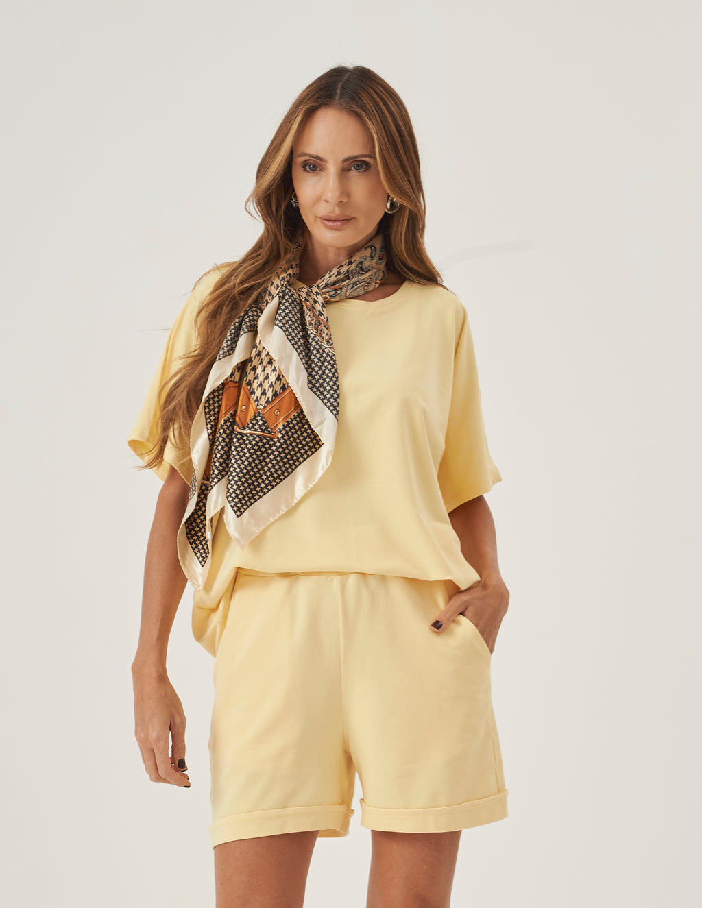 Conjunto Malta Amarelo Manteiga