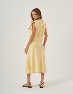 Conjunto Alessia Amarelo Manteiga