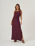 Vestido Laura Malbec