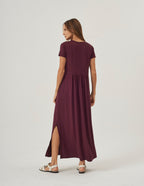 Vestido Claudia Malbec