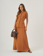 Conjunto Melanie Caramelo