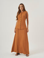 Conjunto Melanie Caramelo