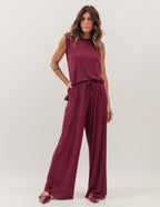 Conjunto Kimono Malbec