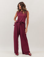 Conjunto Kimono Malbec