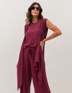 Conjunto Kimono Malbec