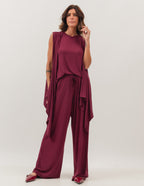 Conjunto Kimono Malbec