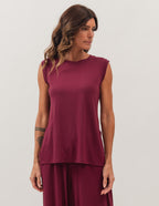 Conjunto Kimono Malbec