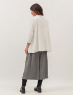 Conjunto Blusa Gola Boba Off White e Calça Monaco Mescla