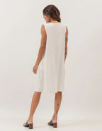 Kit Vestido Liz: Off White, Marrom e Malbec Único