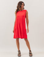 VESTIDO CURTO JULIANA VERMELHO