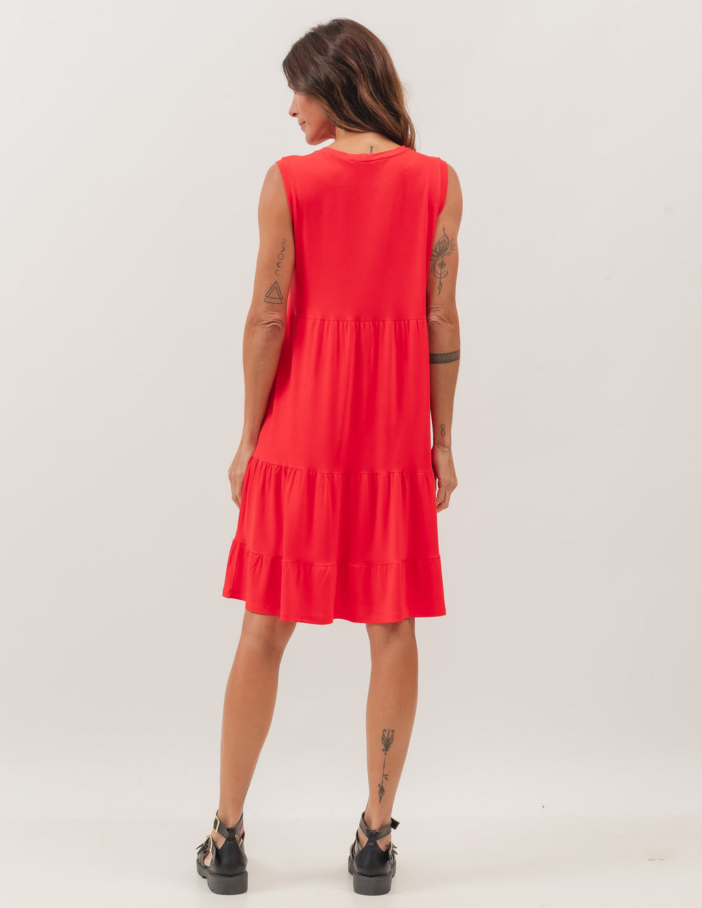 VESTIDO CURTO JULIANA VERMELHO