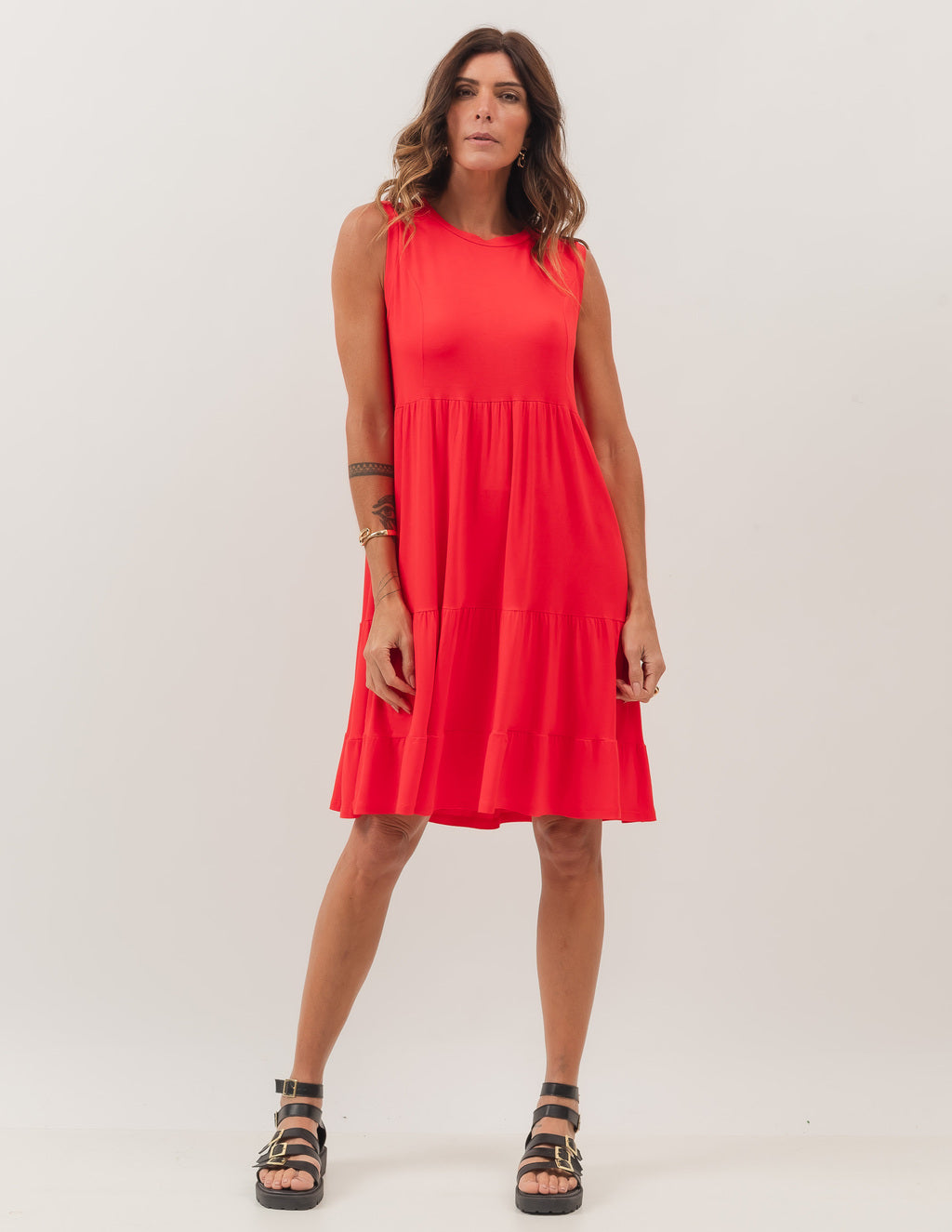 VESTIDO CURTO JULIANA VERMELHO