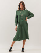 VESTIDO MIDI MILÃO MILITAR