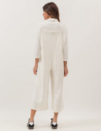 Conjunto Amber Off White e Blusa Gola Boba Off White