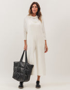 Conjunto Amber Off White e Blusa Gola Boba Off White
