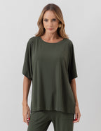 Blusa Elisa Verde Militar