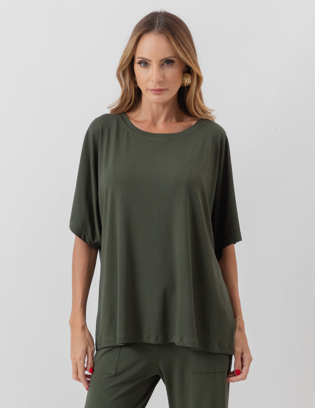 Conjunto Elisa Verde Militar