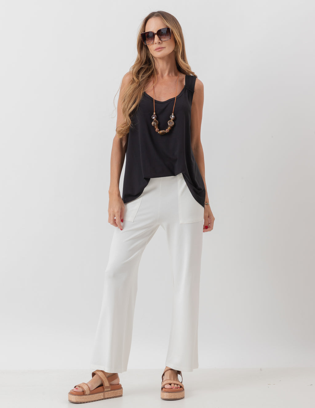 Blusa Regata Atenas Preta