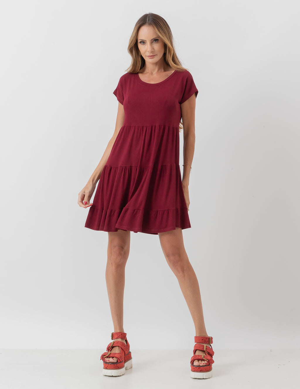 Vestido Manuela Bordo