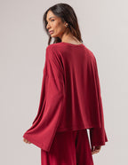 Blusa Amelie Bordô