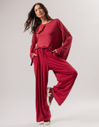 Blusa Amelie Bordô