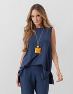 Conjunto Paris Azul Marinho