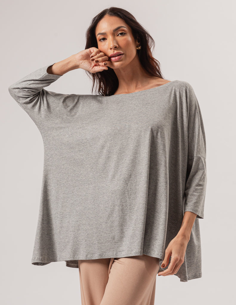 Blusa Gola Careca Mescla