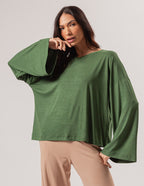 Blusa Amelie Verde Militar