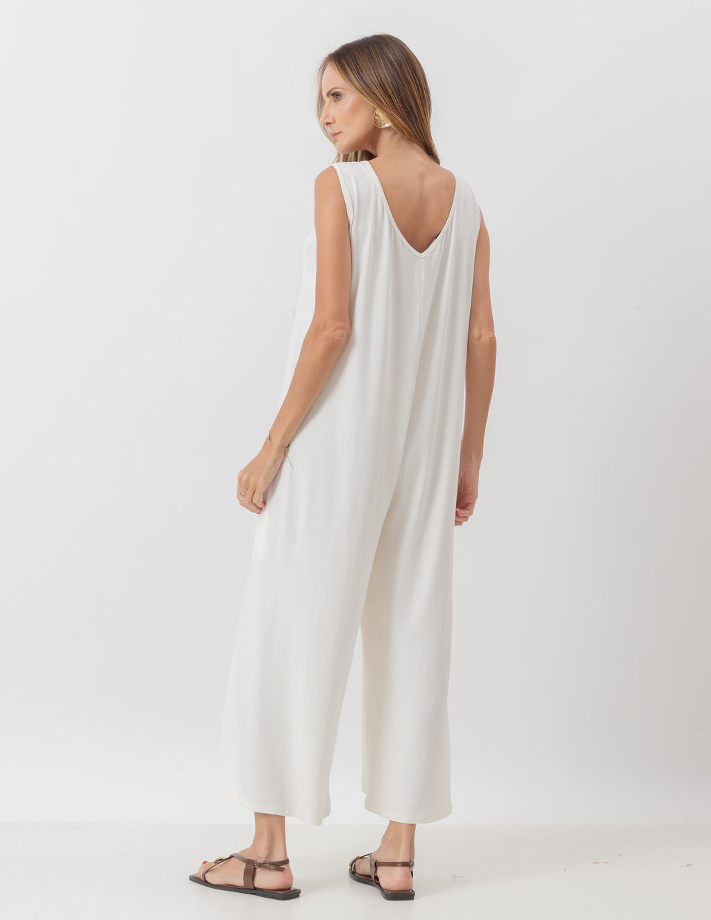 Macacão Cristina Off White