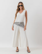 Macacão Cristina Off White