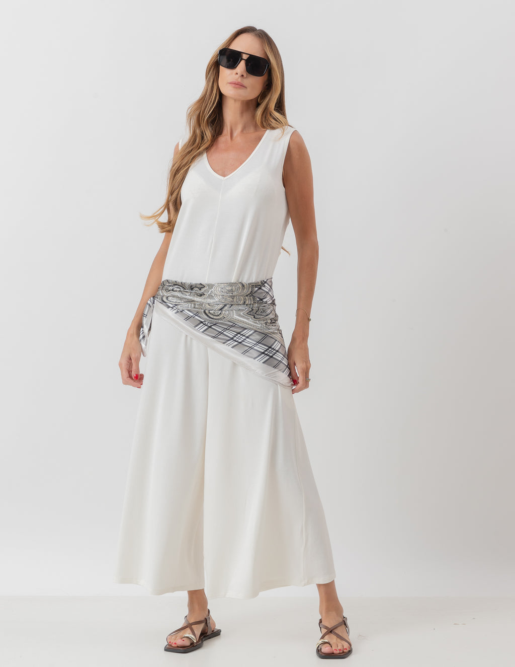 Macacão Cristina Off White