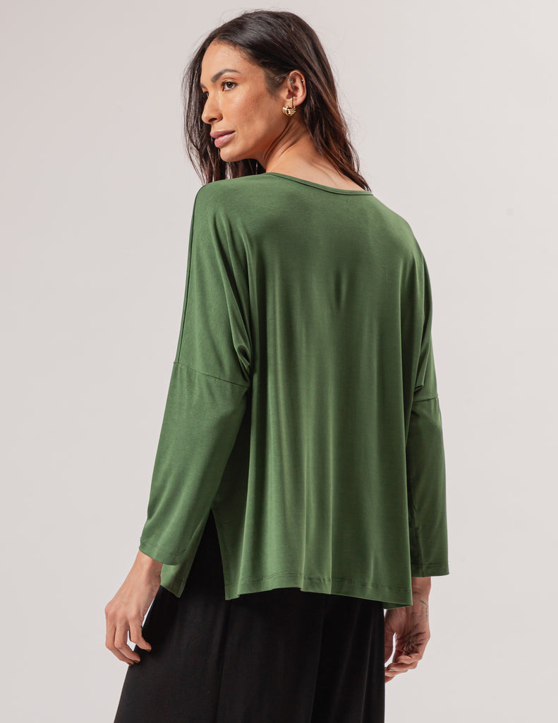 Blusa Emma Verde Militar
