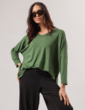Blusa Emma Verde Militar