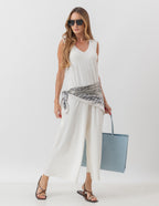 Macacão Cristina Off White
