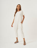 Macacão Virgínia Off White