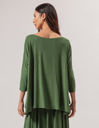 Blusa Gola Careca Verde Militar