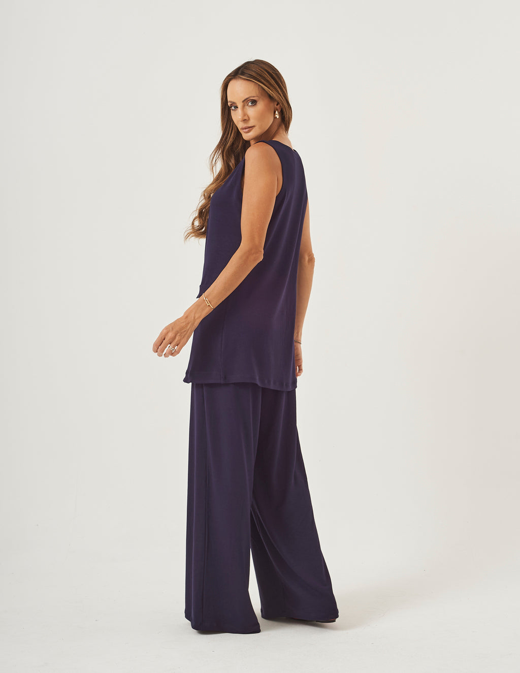 Conjunto Aurora Azul Marinho