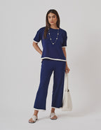 Conjunto Duo Catarina Azul Marinho