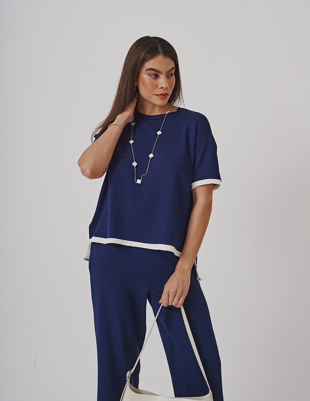 Conjunto Duo Catarina Azul Marinho