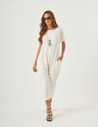 Macacão Virgínia Off White
