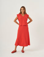 Conjunto Alessia Vermelho