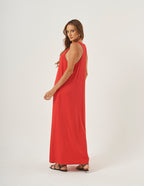 Vestido Nadador Santorini Vermelho