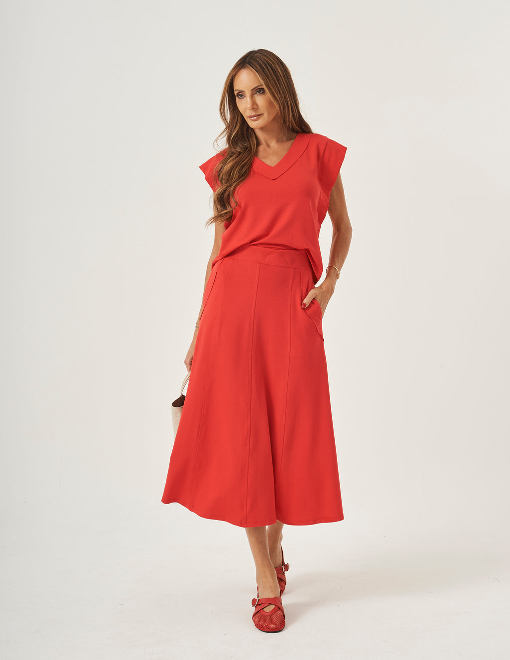 Conjunto Alessia Vermelho