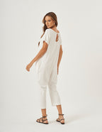 Macacão Virgínia Off White