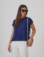 Conjunto Blusa Eleonora Marinho e Calça Panama Off White